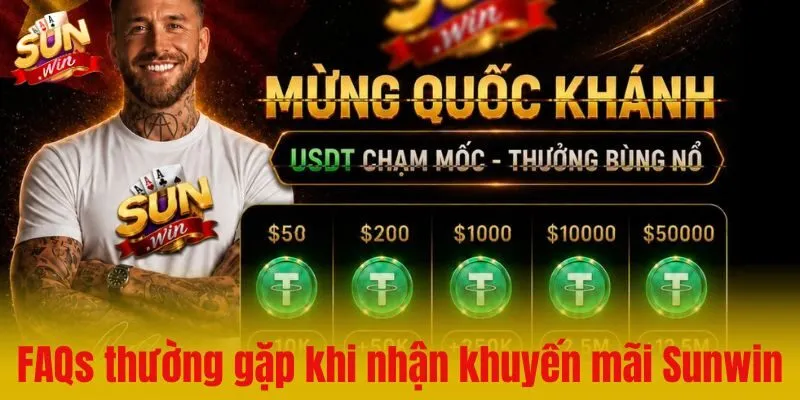 FAQs – Các câu hỏi thường gặp khi nhận khuyến mãi Sunwin