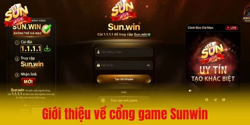 Giới thiệu về cổng game Sunwin