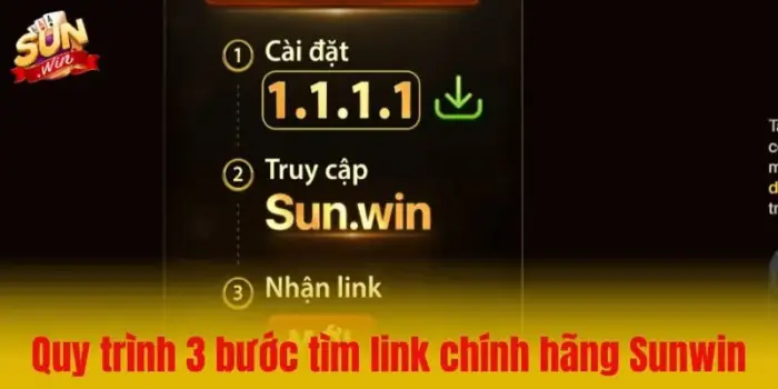 Quy trình 3 bước vàng để tìm link chính hãng Sunwin an toàn 