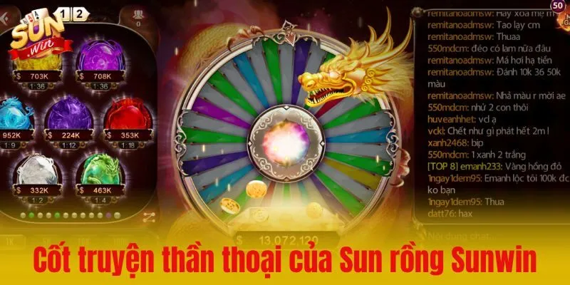 Cốt truyện thần thoại nên sức hút của Sun rồng Sunwin