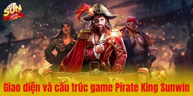 Giới thiệu về giao diện và cấu trúc game Pirate King Sunwin