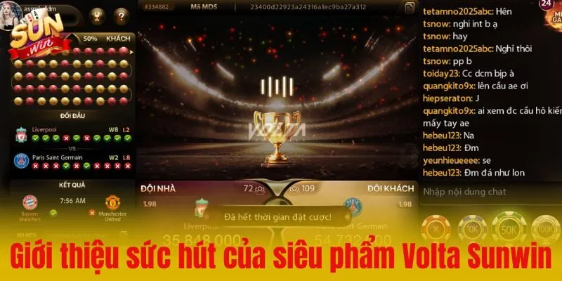 Giới thiệu một chút về sức hút của siêu phẩm Volta Sunwin