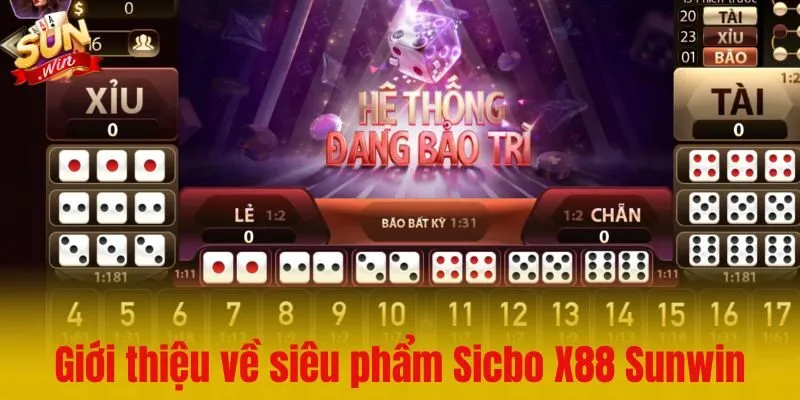 Giới thiệu về siêu phẩm Sicbo X88 Sunwin