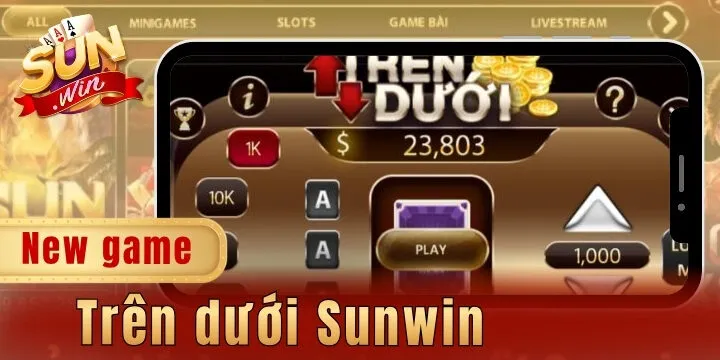 Trên dưới Sunwin – Minigame làm chủ các lá bài và dòng tiền